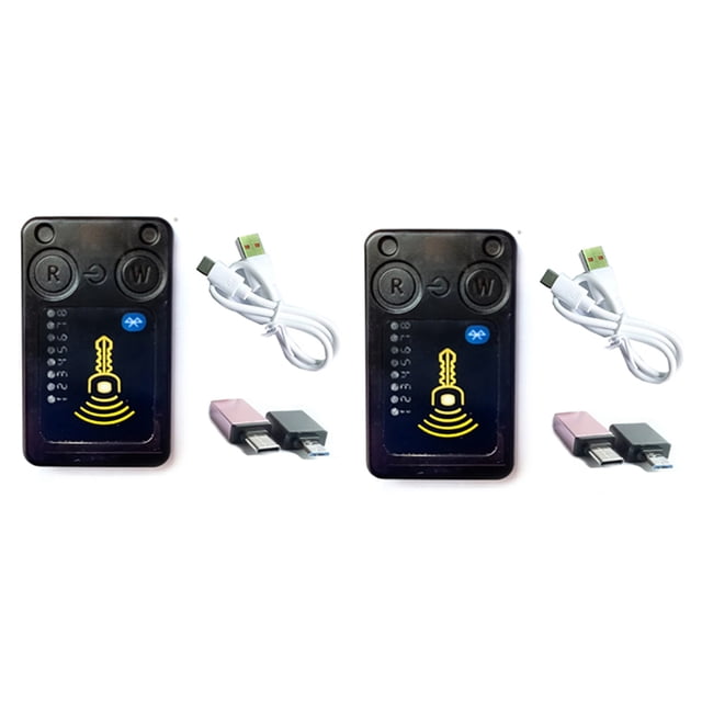2X Emulador de Tarjeta Inteligente Sin Contacto ChameleonU de 8 Ranuras 13,56 MHZ/125 KHZ Compatible con para Herramienta NFC para RFID
