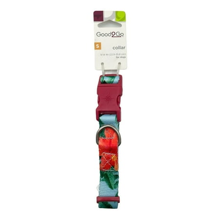 UPC: 0800443230251 | Good2Go Hibiscus Dog Collar  Small