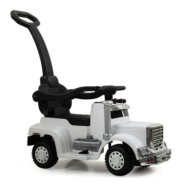 6V Kids Ride On Push Car With Toddler Handle Stroller Drive-able Licensed Toy - Walmart.com