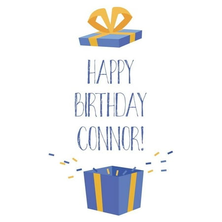 Happy Birthday Connor Cool Personalized First Name Connor