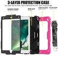 thumbnail image 7 of iPad PRO 10.5 Air 3 [ PRO 10.5 Inch Air 3rd Gen ] A1701 A1709 A1852 A2152 A2123 A2153 A2154 MUUL2LL/A MUUK2LL/A Built-in Kick Stand Heavy Duty Rugged Case - Pink, 7 of 7