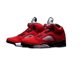 thumbnail image 2 of Ni - ke Men Size 7.5US Air Jordan 5 Retro Raging Bull Red Basketball Sneakers Women 9US, 2 of 5