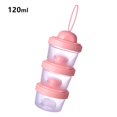 thumbnail image 1 of Caja de almacenamiento de leche en polvo infantil con cuerda colgante, contenedor sellado de gran capacidad, dispensador de alimentos, condimentos de arroz, azul, 60ML, 1 of 4
