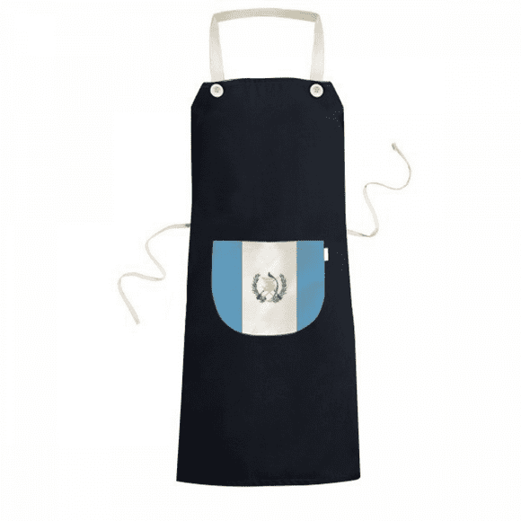 Guatemala National Flag North America Country Apron Bib Sarong Cooking Baking Kitchen Pocket Pinafore
