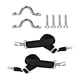 thumbnail image 1 of Corturas Superiores de Bimini Ajustables de 2 Piezas con Bucles, Ganchos de La Embarcación de La Embarcación Correas, 1 of 9