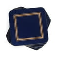 thumbnail image 5 of Pimpernel Classic Midnight Blue Coasters S/6 4.25" Sq, 5 of 8