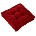 thumbnail image 3 of Coussin de Chaise Amovible pour Jardin Patio Canapé Rouge, 3 of 8