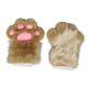 thumbnail image 5 of Guantes de patas de gato, guantes cálidos de invierno, accesorios para disfraz de cosplay, garras de gatito caqui, 5 of 9