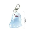 thumbnail image 3 of Halloween Keychain Mini Ghost Figures Luminous Ghost Miniature Resin Figurines Keychain Glow in The Dark Mini Resin Ghosts, 3 of 5