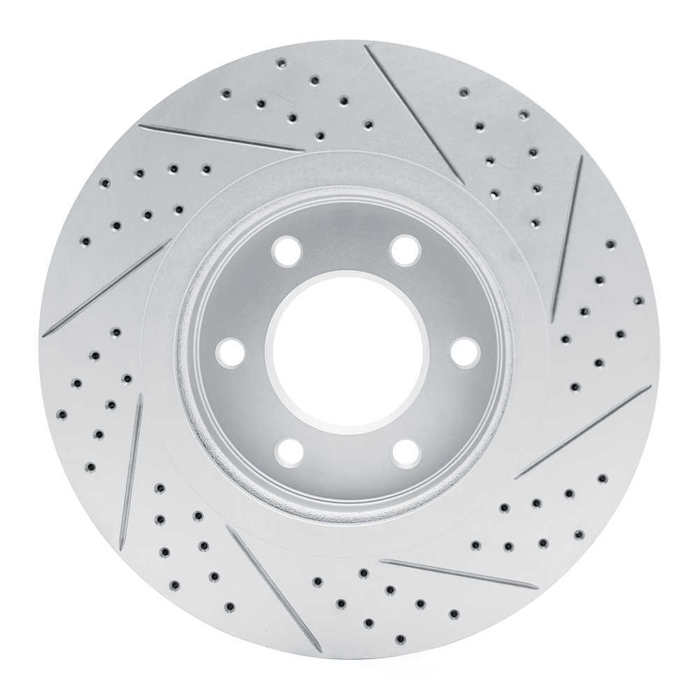 Dynamic Friction Company 830-68016L DFC Geoperformance Rotor - Drilled and Slotted