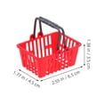 thumbnail image 2 of RUNROTOO 20Pack Portable Plastic Baskets Mini Shopping for Children Hobbyists Home Decor and Storage, 2 of 6