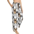 thumbnail image 6 of Salouo French Bulldog 2 Print Women's Pajama Pants Casual Loose Sweatpants PJs Flowy Pants Drawstring Palazzo for Women Wide Leg Pants Lounge Pajama -X-Large, 6 of 8