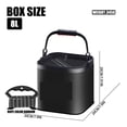 thumbnail image 2 of Portable Foldable Fishing Bucket Live Bait Fishing Bag EVA Fish Bucket Fish Protection Water Box ,Versatile Storage, 2 of 8