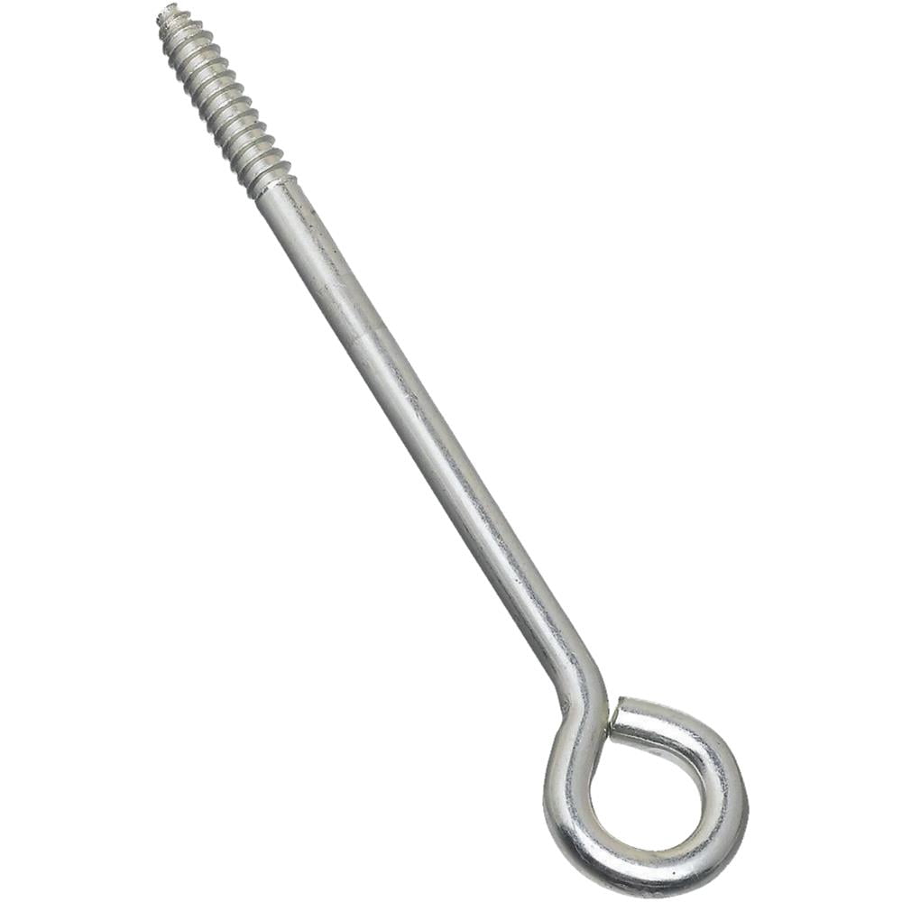 Lag Thread Screw Eye Hillman 1//2 x 8 in