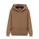 thumbnail image 1 of Sudadera con capucha para hombre y mujer, suave, color sólido, deportiva, informal, manga larga, holgada Marrón 3XL, 1 of 4