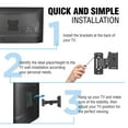 thumbnail image 5 of ELG FULL20 Full Motion TV Wall Mount Bracket for 15–58 in TVs, Heavy-Duty Tilt and Swivel, VESA 75x75 to 200x200, 5 of 10