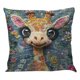 thumbnail image 2 of Animals-Print Cushion Covers Soft Sofa Pillows For Home And Bedroom Decor, 2 of 6