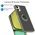 thumbnail image 4 of Case for iPhone 16 Plus,Slim Military Grade Car Holder Shockproof Anti-Drop Built-in Ring Holder Magnetic Kickstand Protection Phone Case for iPhone 16 Plus,6.7 inch 2024 (Yellow), 4 of 16