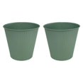 thumbnail image 1 of 2 macetas, cubos para flores, florero, decoración, regalo, figurita, maceta Verde, 1 of 9
