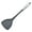 Grey, variant on Army Green Silicone Spatula For Non Stick Cookware Protective Kitchen Utensil Stir Fry Tool Heat Resistant Cooking Spatula Stainless Steel Handle 14.96 Inches Length