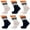 Style 3, variant on 6 Pairs Women’s Tennis Crew Socks Cotton Extra Thin Breathable Socks (Size 9-11, Shoe 5-10) - Style 1
