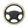 thumbnail image 6 of XMXT Prosperous Egyptian Tattoo Steering Wheel Cover, Elastic Non-Slip Universal Fit Car Decor Accessories Protector for Auto SUV Trucks, 6 of 8