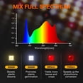 thumbnail image 3 of Spider Farmer SF7000 LED Grow Light Full Spectrum Indoor Plants Seeds Veg Flower for 4x4ft/5x5ft Grow Tent, 3 of 6