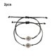 thumbnail image 5 of Sonducket 2x pulseras de aleación con brújula, conjunto de joyas de cuerda para muñeca, accesorios populares hechos a mano para mujer, cadena de mano Ropa, zapatos y accesorios Miscelánea Sonducket AP010446-00, 5 of 6