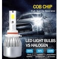 thumbnail image 2 of Bombilla LED para Auto C6 H8/H9/H11/9006/9005/H7/H4/H13/9007/9004, 2 of 9