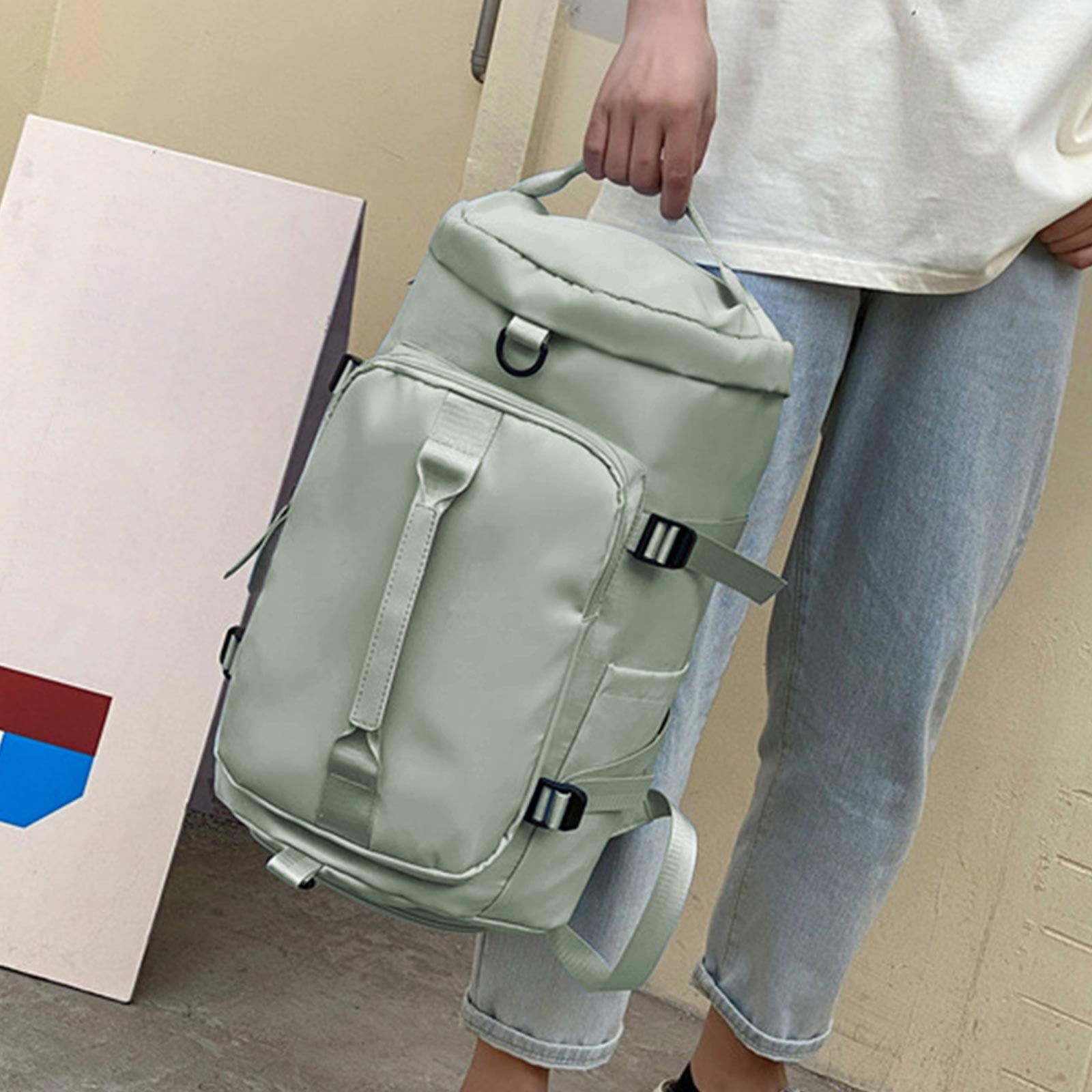Gym Bag for Men and Women Sports Duffle Bag Travel Backpack Weekender Overnight Bag with Shoes Compartment and Wet Pocket