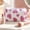 🌻 Purple#294, variant on Makeup Pouch with Zipper, 7.1 x 3.9 x 3.1 Inch Cloth Travel Organizer for Home, Office, Lipstick, and Jewelry