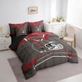 thumbnail image 2 of Erosebridal Football 7 Pieces Bedding Set American Football Twin Comforter Set with Sheets Teens Room Decor Sports Bed in a Bag Football Helmet Bed Set, 2 of 5