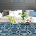 thumbnail image 5 of Superior Burgess Geometric Indoor Area Rug, Blue, 2' x 3', 5 of 6