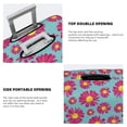thumbnail image 5 of Haiem Daisies Flowers Luggage Cover Printed Suitcase Covers for Luggage Elastic Washable Suitcase Protector Fits 18-32 Inch Luggage-X-Large, 5 of 9