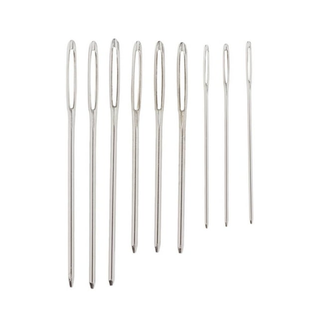Juegos de Herramientas de Manualidades perfecl Enhebrador de agujas de coser a mano 9pcs