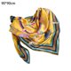 thumbnail image 2 of Pañuelo de tacto de seda Pañuelo estampado de moda para mujer, 2 of 5