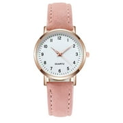 Pink Watches Digital Godinniki for Women Woman Ladies Wrist Quartz