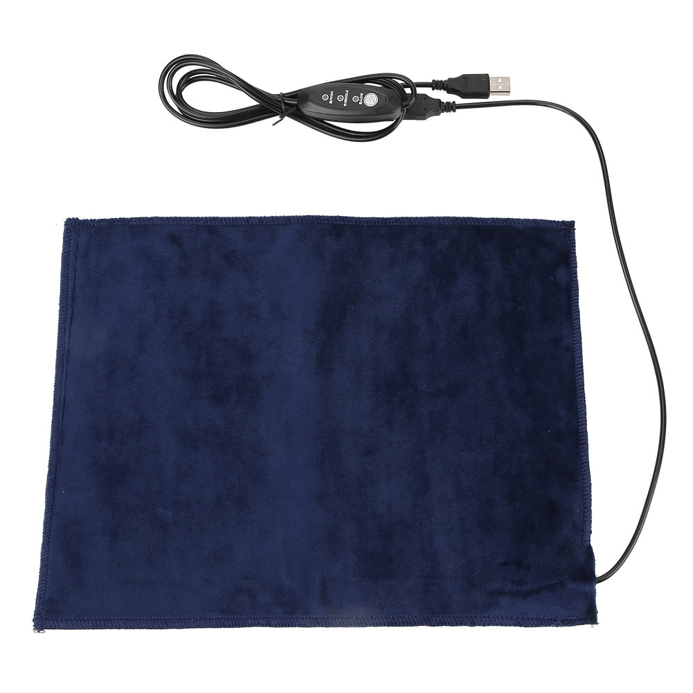OTVIAP 5V2A USB Electric Cloth Heater Pad Heating Element for Clothes Seat Pet Warmer 24x30cm 45℃