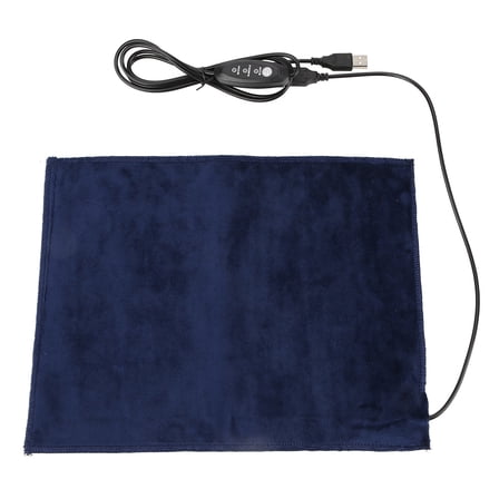 5V2A USB Electric Cloth Heater Pad Heating Element for Clothes Seat Pet Warmer 24x30cm 45