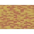 thumbnail image 1 of Ahgly Company Machine Washable Indoor Rectangle Transitional Orange Area Rugs, 5' x 7', 1 of 1
