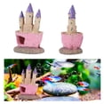 thumbnail image 3 of Transemion Aquarium Polyresin Castle Cave Ornament Fish Tank Decoration Accessories 1Set, 3 of 6