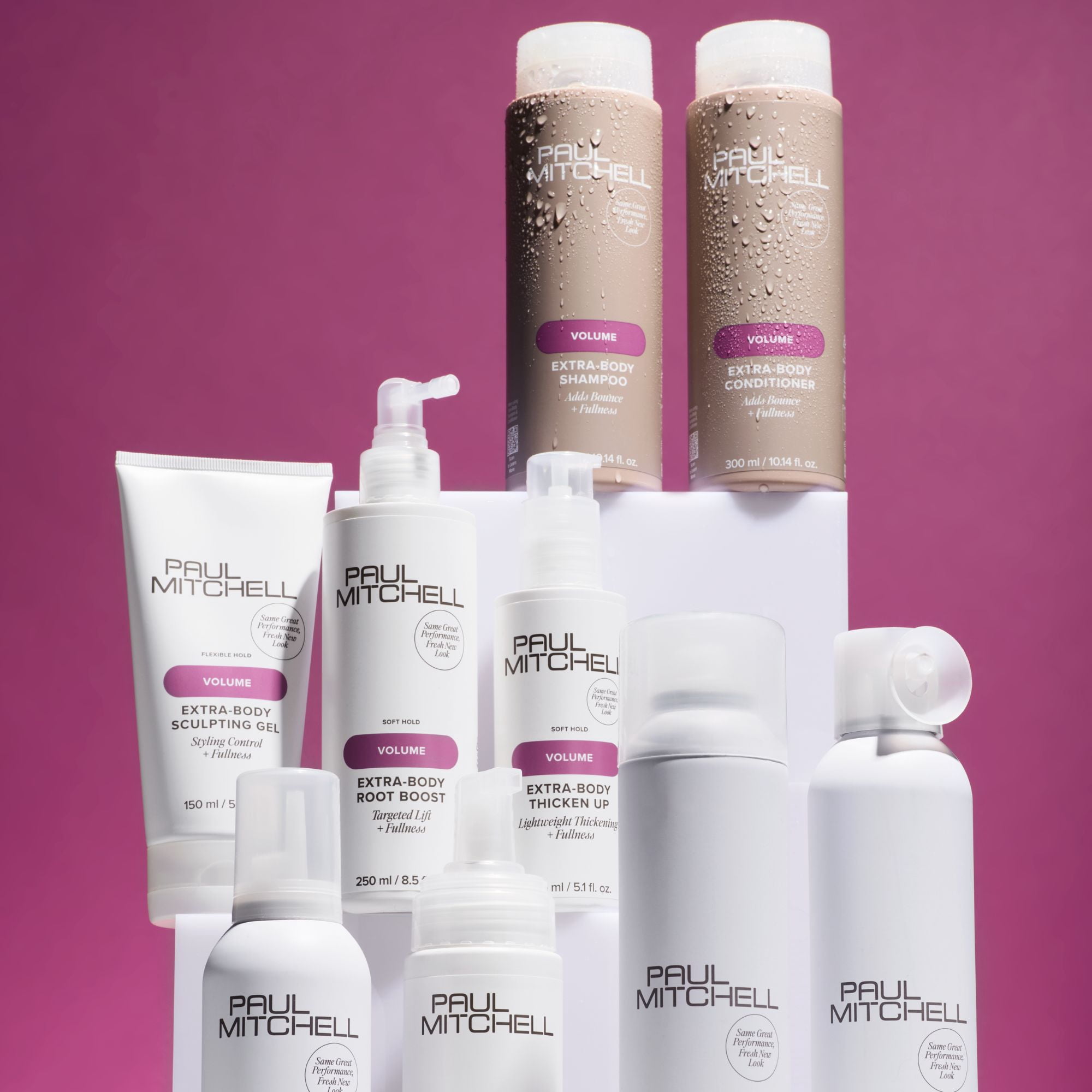 Paul Mitchell Extra-Body Thicken Up Styling Liquid, Lightweight Formula, Adds Fullness, For Fine Hair 5.1 FL OZ