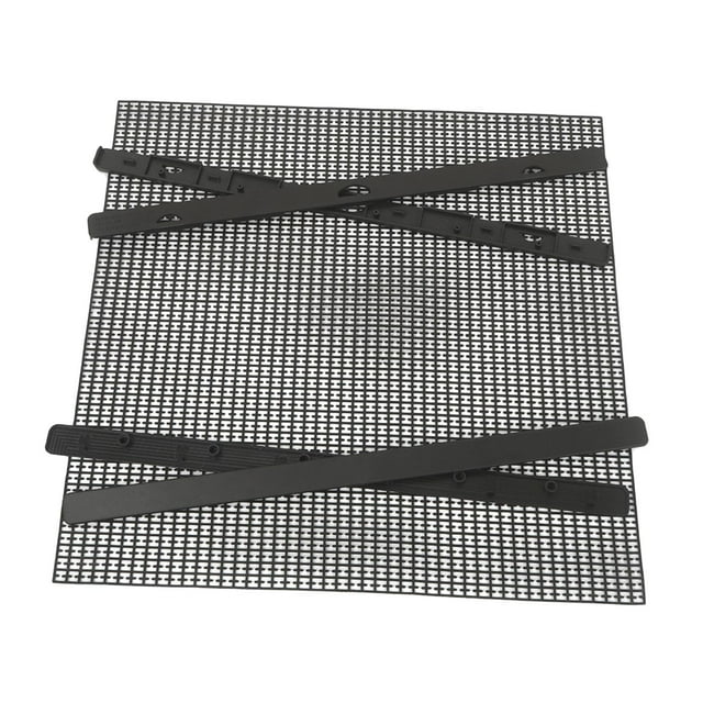Tablero cuadrado con cuentas de fusibles de PVC para manualidades infantiles, suministros multifuncionales para manualidades. Negro