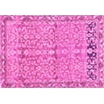 thumbnail image 1 of Ahgly Company Indoor Rectangle Abstract Pink Contemporary Area Rugs, 2' x 3', 1 of 4