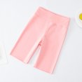 thumbnail image 5 of AherBiu Toddler Girls Clothes Teens Leggings Knee Length High Waisted Slim Fitted Activewear Athletic Shorts, 5 of 5