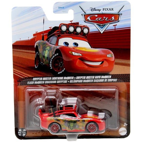 Disney / Pixar Cars Metal Cryptid Buster Lighting McQueen Diecast Car