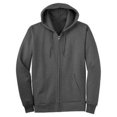 thumbnail image 1 of New Port Blank Zip- Up Hoodies,XL Charcoal, 1 of 1