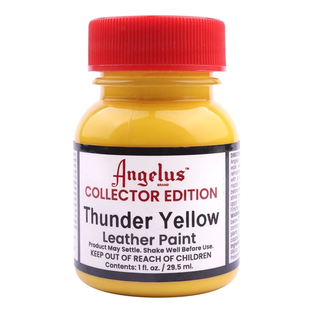 Pintura Para Cuero Edición Coleccionista 29.5Ml Thunder Yellow Angelus