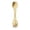 Gold, variant on Multi Functional Spork and Bottle Opener Combo Portable Outdoor Utensil for Camping Hiking Backpacking and Picnics Integrated Dual Head Design for Dining, Gold