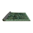thumbnail image 2 of Ahgly Company Indoor Rectangle Persian Turquoise Blue Traditional Area Rugs, 2' x 5', 2 of 4
